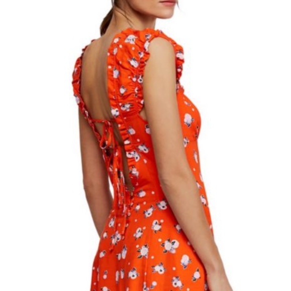 DONATED! Free People NWT Mini Dress Boho Chic! - Picture 7 of 8